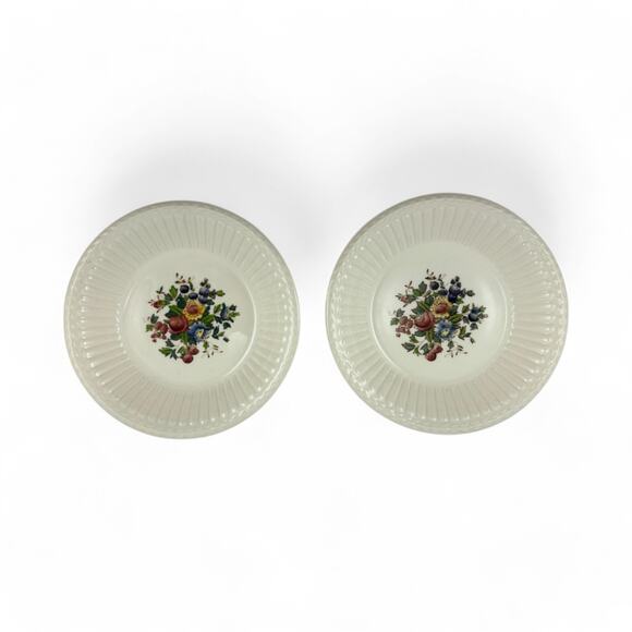 Vintage 1960s Set of 2 Wedgwood Conway Bread Butter Plates Etruria & Barlaston - Picture 1 of 8